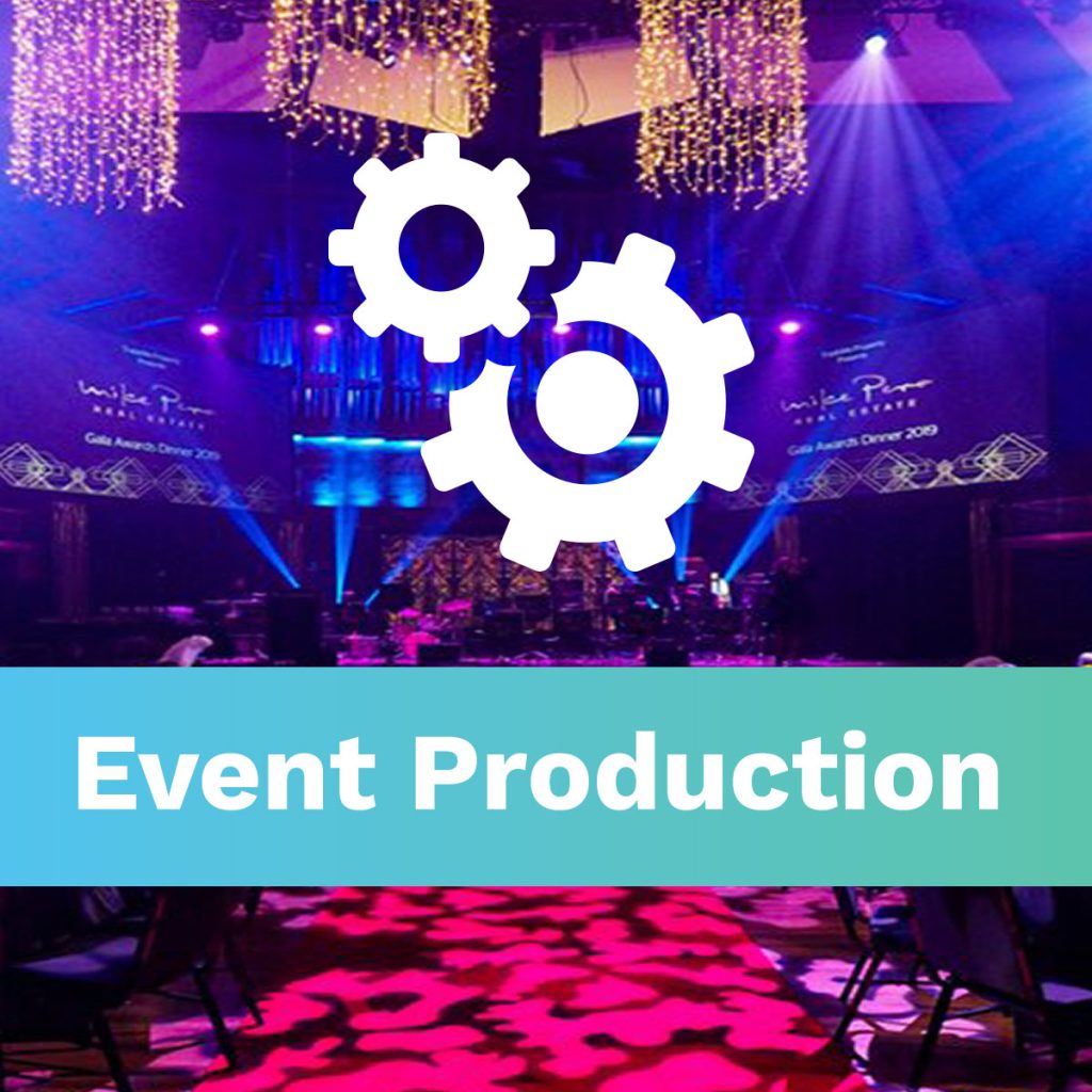 Event Production service slide