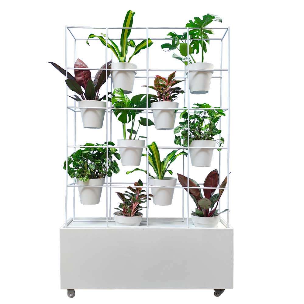 Planter - Cage - White