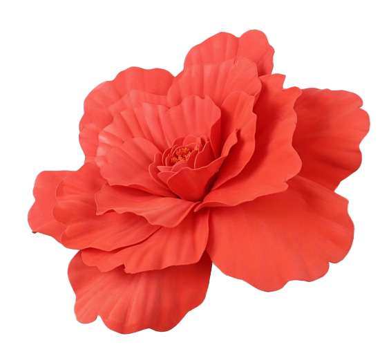 Foam Flower - Bright Red - Medium