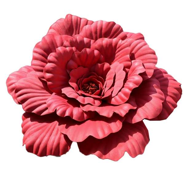 Foam Flower - Deep Red - Large