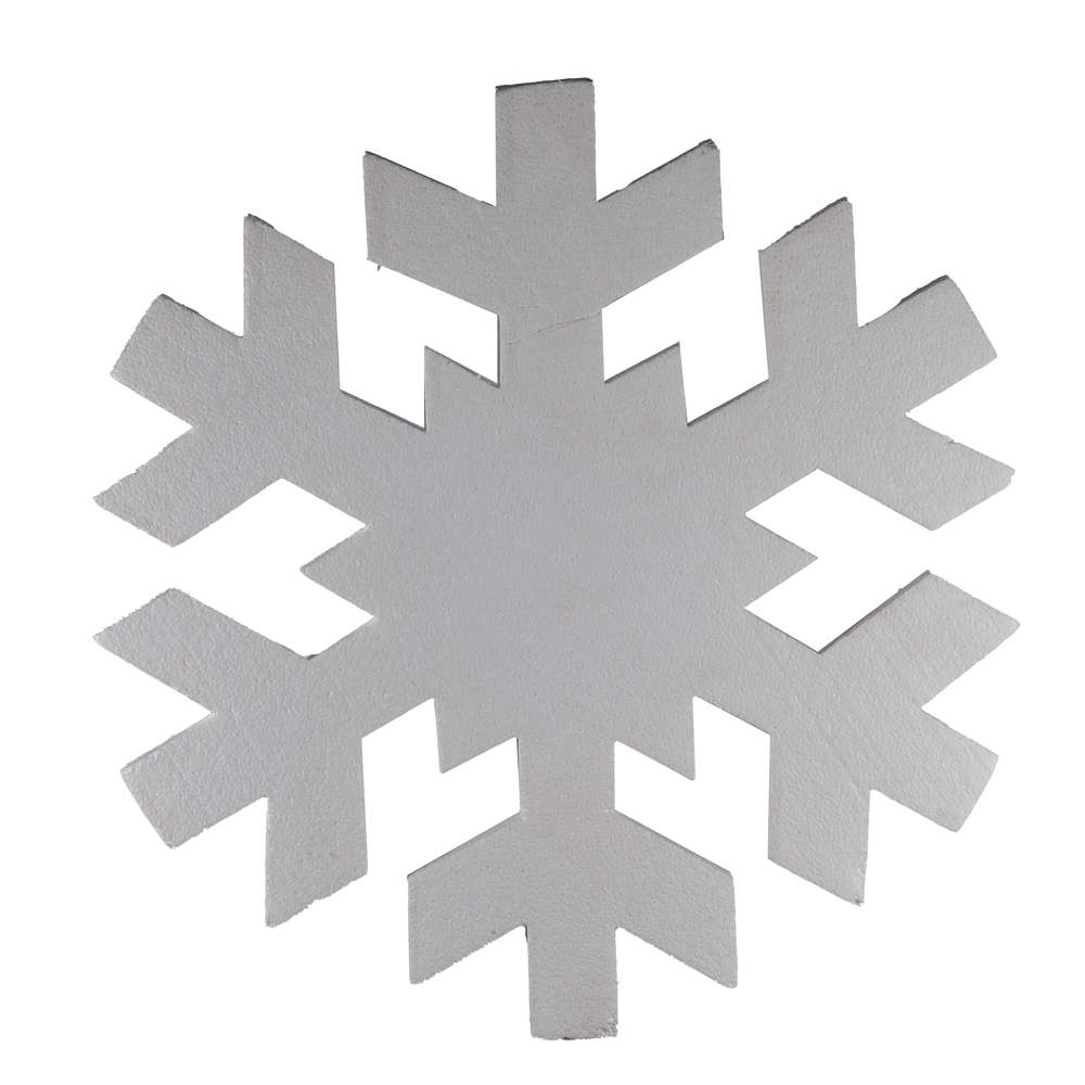 Snowflakes – lasercut styrene – Small
